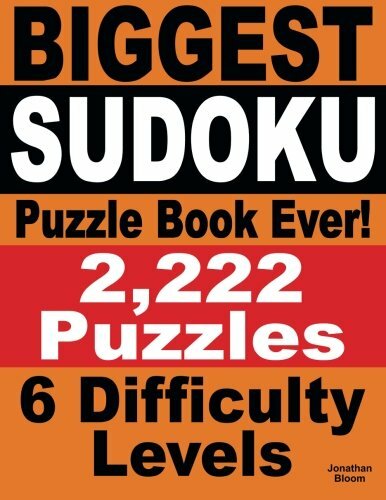 Biggest Sudoku Puzzle Book Ever 2 222 Sudoku P Bloom EBay