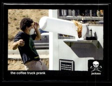 2022 Zerocool Jackass #S-41 The coffee truck prank Stunts Card