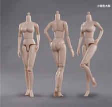 1/6 Female Suntan Large Chest Bust Flexible Body Doll 12''Figure Model Toy