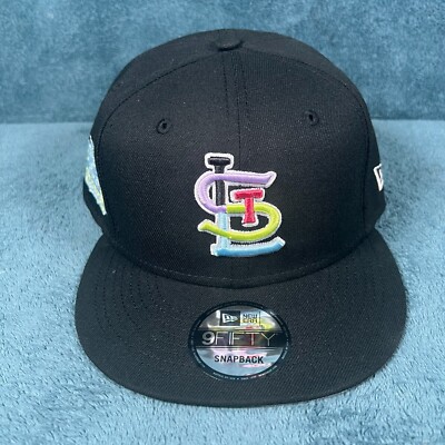 New Era 9FIFTY St Louis Cardinals Black World Series 2011 Snapback Hat 