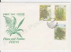 IRELAND EIRE CORKCOIN FDC FIRST DAY COVER 1986 FLORA & FAUNA FERNS