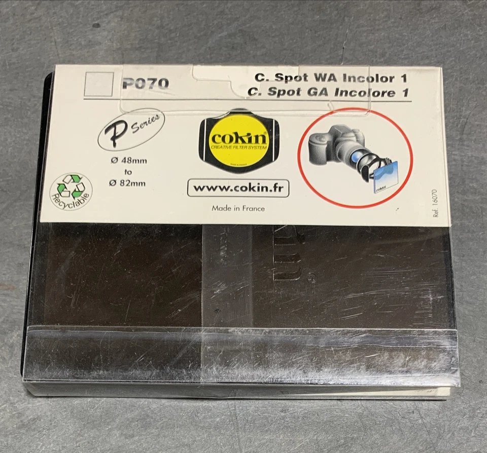 Cokin 070 P070 Center Spot Wide Angle Incolor 1 Filter  P Series  (Brand New) - Image 2 of 2