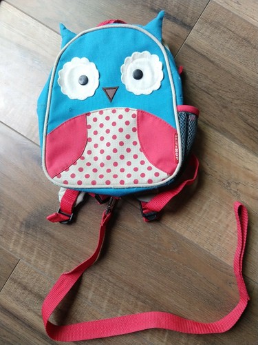 Skip Hop Zoo Colección Niño Pequeño Niño Mochila Con Dibujo De Búho Con  Arnés | eBay