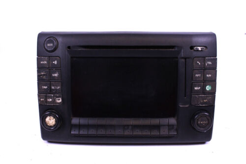 Radio de coche FIAT Stilo CD y reproductor de navegación 735420712 radio negra *Falta código - Imagen 1 de 2