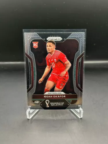 2022 Panini Prizm FIFA World Cup Noah Okafor Rookie #268 Napoli