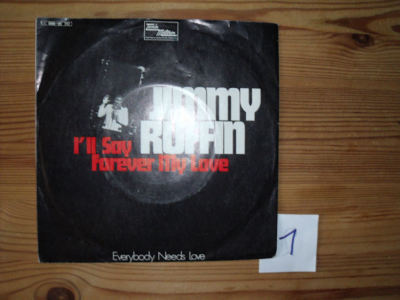Single Schallplatte Jimmy Ruffin, I'll Say Forever My Love