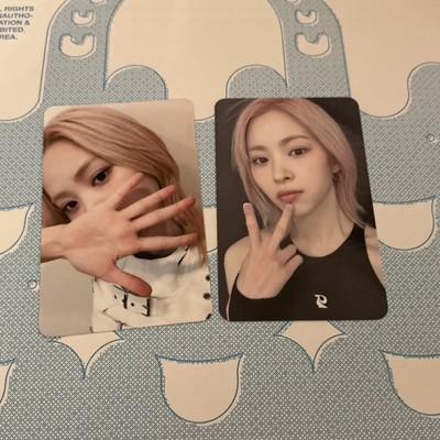 itzy ryujin born to be pob photocard set makestar everline