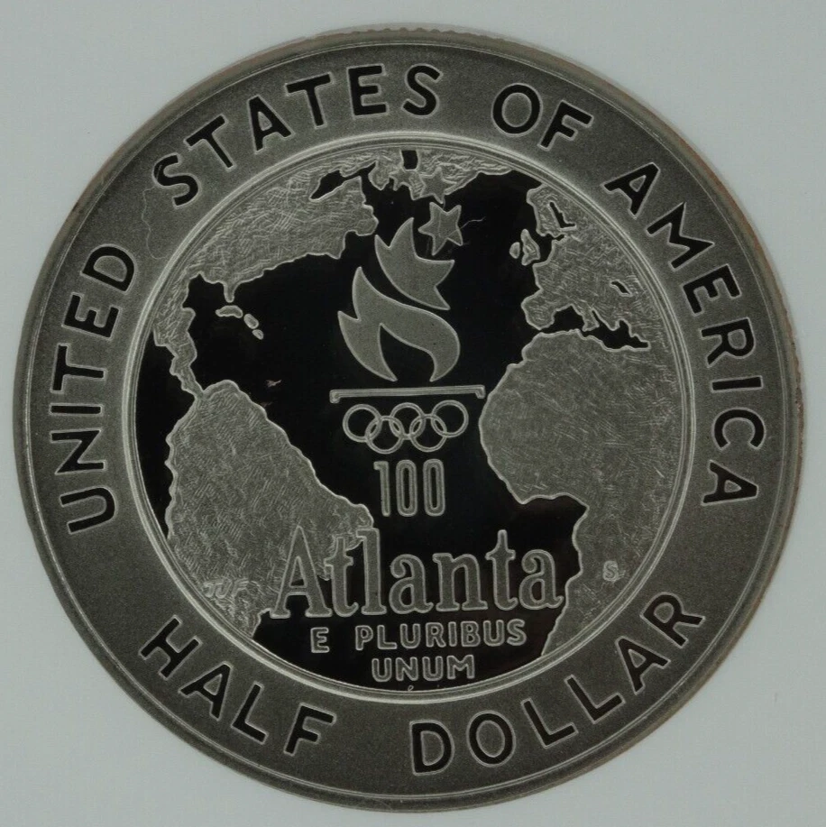 1995-S Olympic Basketball Proof Half Dollar NGC PF 70 Ultra Cameo Commemorative - Image 4 of 4