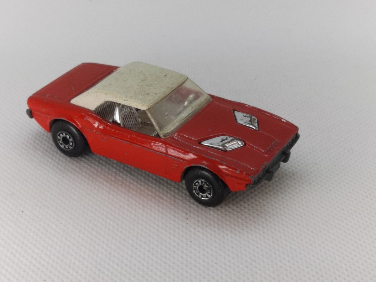 Vintage 1975 Lesney Superfast Matchbox Dodge Challenger No. 1 USED