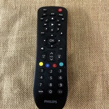 PHILIPS Universal Remote Control, Audio/Video 3 Device Black SRP9232D/27