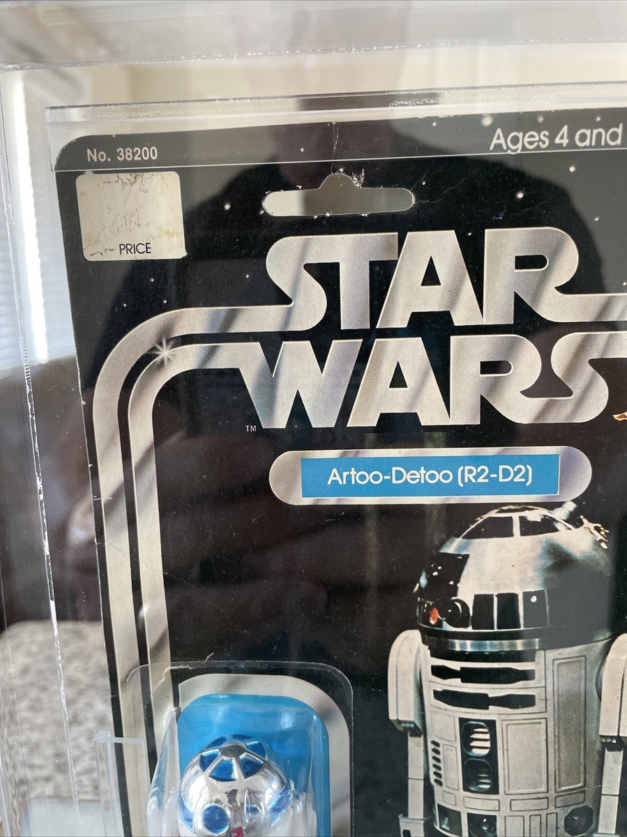Vintage Kenner Star Wars R2-D2 🔵⚪️ 12C Back MOC GRAIL Vintage Kenner Star Wars R2-D2 🔵⚪️ 12C Back MOC GRAIL