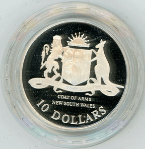 Australia-10-1987-NEW-SOUTH-WALES-Gem-Proof-silver