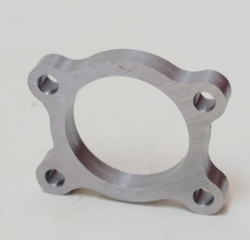 TBO212 OEM Turbo Discharge Flange 4 bolt 2.25" Fits Nissan Z31 VG30ET Housing