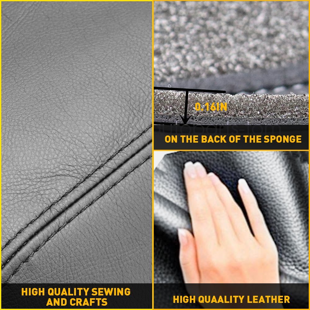 Door Armrest Leather For HON&DA For Odyssey 2011-2017 Black 2pcs - Foto 13