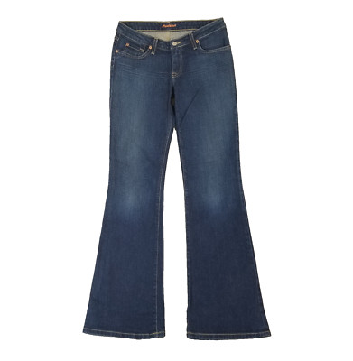 Hudson Jeans women's 29 low rise flare blue stretch denim pants retro Western