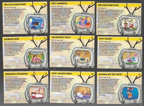 Cardz Flintstones 1993 lote 6 de 9 1 19 20 21 25 29 30 33 34 - Imagen 6 de 8