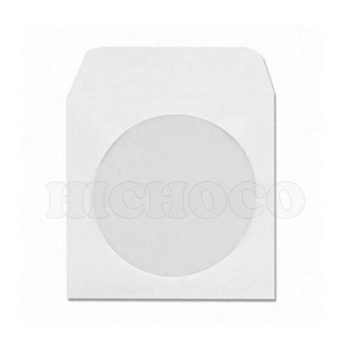 2000 Paper Cd Dvd R Cdr Sleeve Window Flap Envelope New