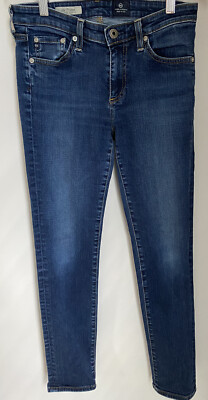 AG Adriano Goldschmied Jeans 26R Womens The Prima Mid Rise Blue