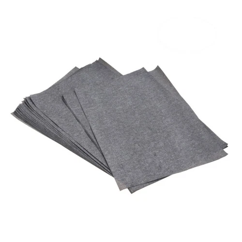 25 Sheets/bag Charcoal Transfer Paper Carbon Copy Paper Carbon Paper Fabric