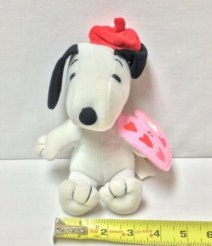 Whitman's Snoopy Valentine Plush Painter 6" EUC! - Picture 2 of 9