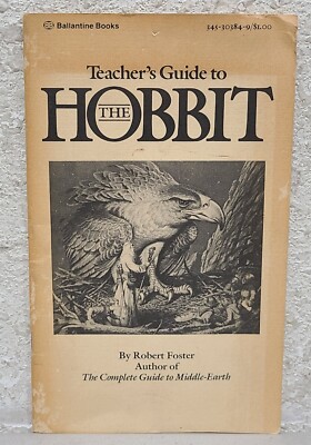 Teachers Guide To The Hobbit Robert Foster PB Booklet 1981 Tolkien Ballantine