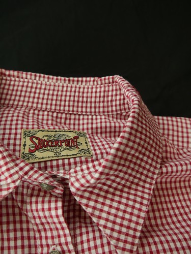 Gr.42 Trachtenbluse rot/weiß Bluse für Dirndl Stockerpoint mit Stickerei TB8837 - Bild 4 von 4