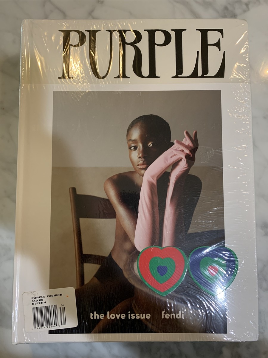 女性情報誌 PURPLE: the love issue, fendi Purple Magazine #34 The Love Issue Maty Fall Fendi Cover