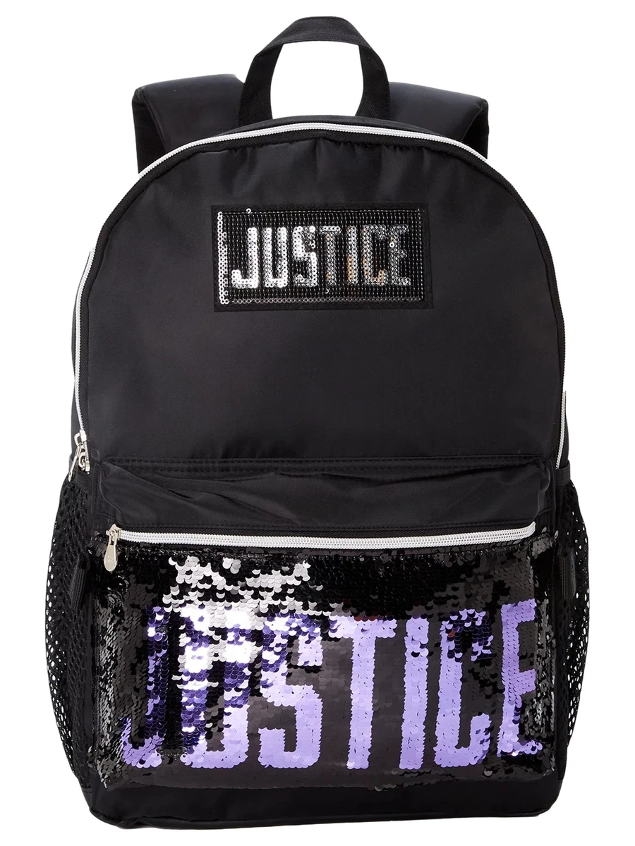 Black sequin backpack new arrivals