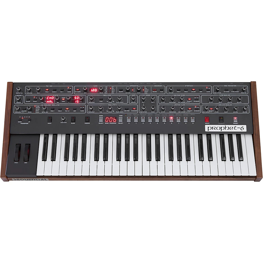 Sequential Prophet-6 6-Voice Polyphonic Analog Synthesizer 563090₽