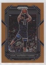 2022-23 Panini Prizm Orange Prizm 37/49 Karl-Anthony Towns #68 0kr0