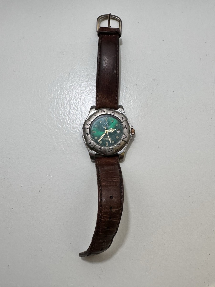 Rare Vintage Calvin Klein 1500 Professional Diver - 200m 