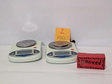 Set of 2 LEADZM CGOLDENWALL Electronic Medical Balance Scales Parts or Repair
