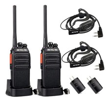 2 pack Retevis H-777S Walkie-Talkies Long Range,Rechargeable Two Way Radios