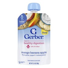 Fruit Puree, Yogurt  Whole Grains, 12 Months, Mango Banana Apple, 3.5 oz 99