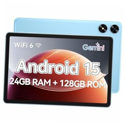 Tablet 10.1 inch, Android 15 Tablet with Octa-Core Processor, 24GB RAM 128GB 