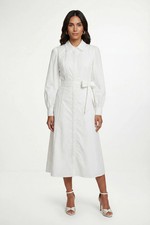 Wallis Ivory Shirt Dress Womens Daywear Dresses
