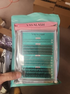 VAVALASH DIY Lash Extension Kit 280 Clusters Individual Kit, Strong Bond Glue US