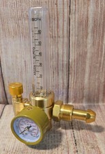 Argon CO2 - TIG MIG Flow Meter - Welding Regulator Welder Gauge - CGA580 "NEW"