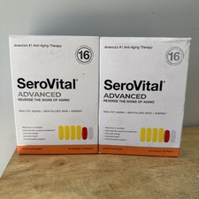 SeroVital Advanced Dietary Supplement 120 Capsules + 60 Tablets Pack of 2