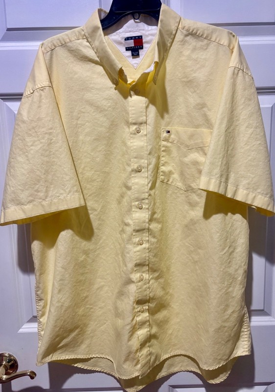 Nice TOMMY HILFIGER Sport Men's 2XL Casual Dress Golf Polo Short Sleeve Shirt