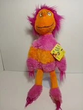New Kohl's Cares Dr Seuss Wocket In My Pocket 18” Plush Pink Orange 2010 Kohls