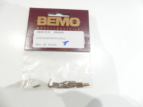 Bemo H0e 4032 000 20er Set Schienenverbinder in OVP S1733 | Zustand: Gebraucht