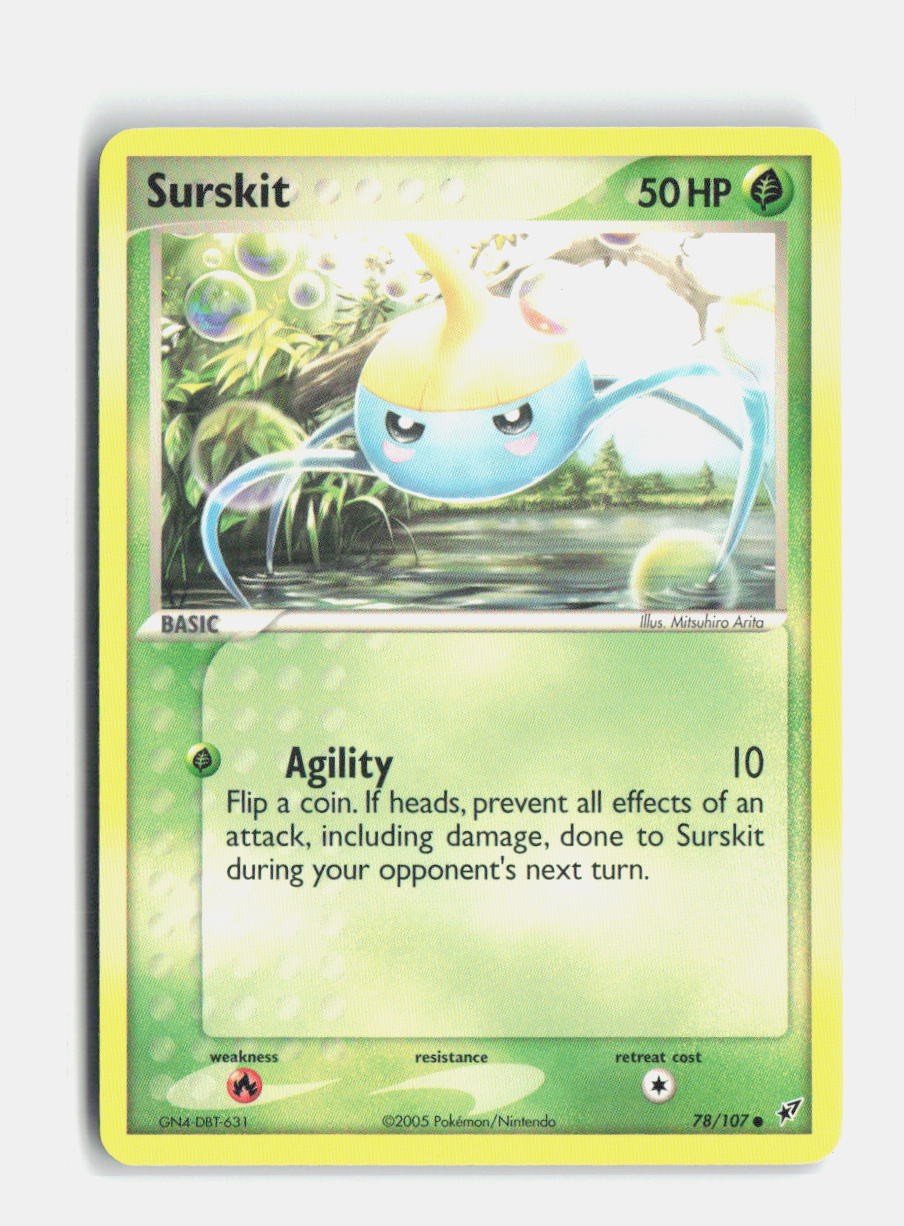 Surskit 78/107 EX Deoxys Pokemon LP