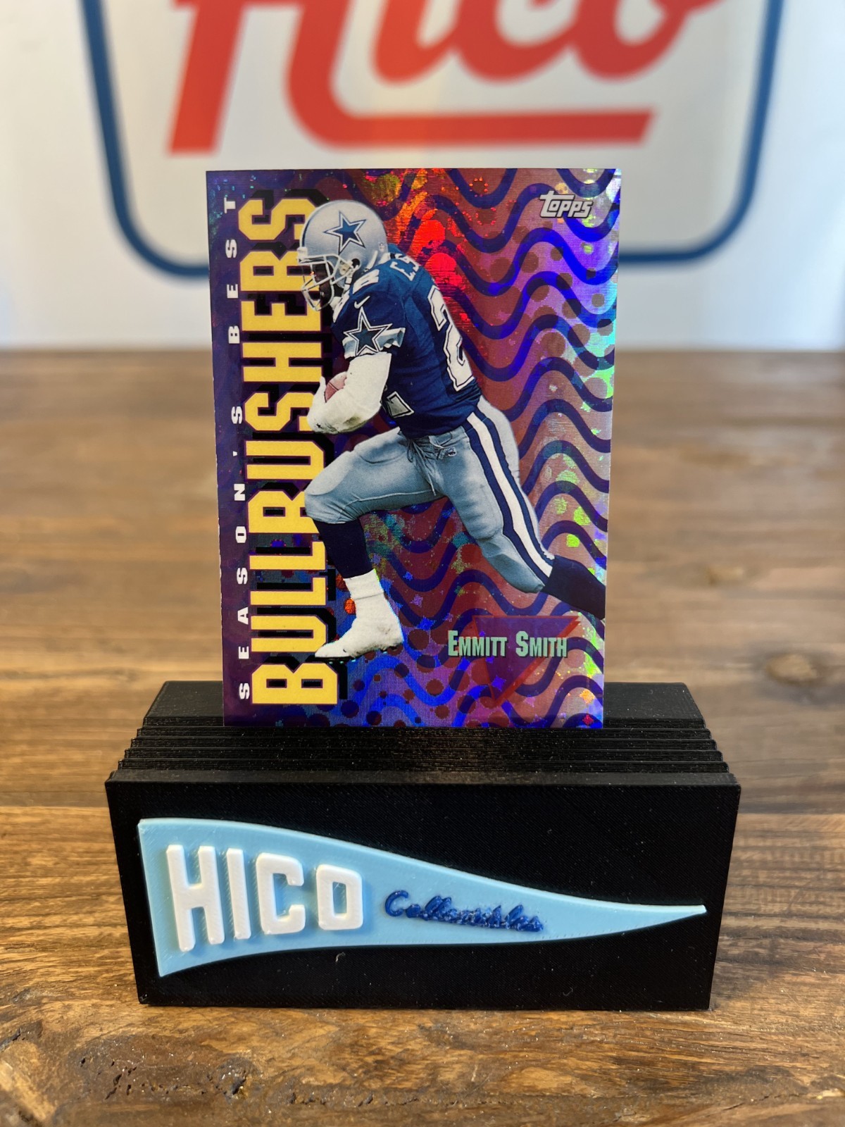 1999 Topps Chrome Season's Best Bullrushers Emmitt Smith #SB5 Refractor