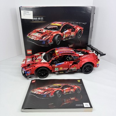 LEGO 42145 TECHNIC Ferrari 488 GTE AF Corse #51 - Complete - with Box & Manual