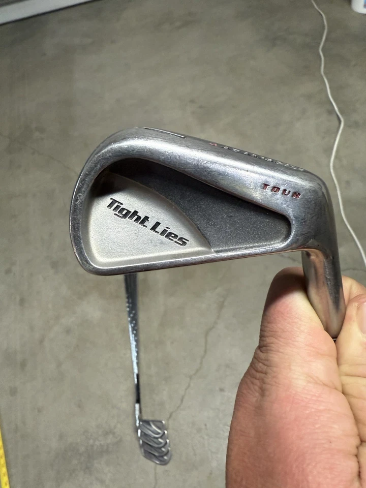 Adams Tight Lies Tour Irons 3-7 Set Steel Graphite Tip Shafts Mens RH Golf - Image 3 of 4