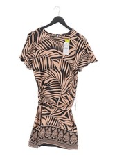 Lipsy A-Line Midi Dress UK8 in Cream