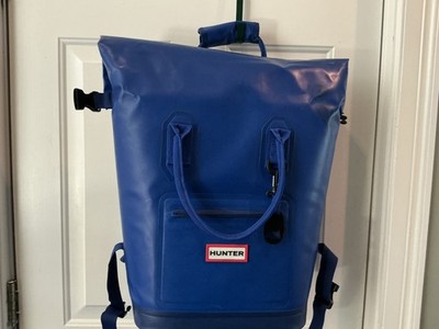 HUNTER 17L Travel Cooler Backpack Roll Top Waterproof Royal Blue