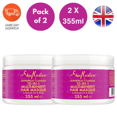 Shea Moisture Superfruit Complex 10-in-1 Multi-Benefit 355ml - 2er Pack