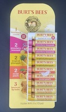    New  Burt's Bees Lip Balm Assortment, 5 Different Lip Balms, 10 pk./0.15 oz.